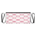 thumbnail image 7 of Yayeee Waist Apron with Pockets for Cooking Waterproof Half Server Aprons, Pink Checkered Heart, 7 of 7