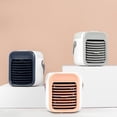 thumbnail image 4 of Mini enfriador de aire portátil con carga USB, pequeño, portátil, refrigeración, humidificación, luz nocturna, ventilador de aire acondicionado, 4 of 6