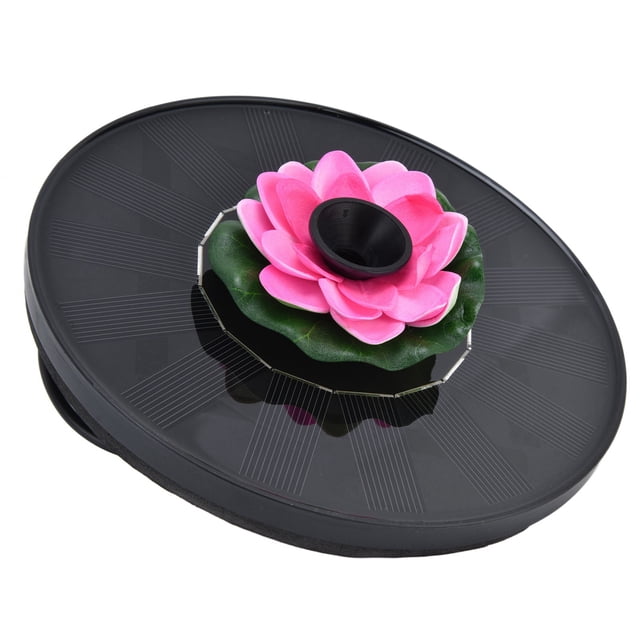 Solar Powered Water Fountain, Interesting Beautiful Landscape Solar Fountain Water Pump For Pond Pool Outdoor 1,2,3