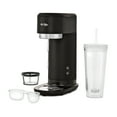 Mr. Coffee SingleServe Iced and Hot Coffee Maker with Reusable Tumbler