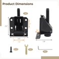 thumbnail image 4 of 8 PCS Heavy Duty Furniture Feet, Adjustable Leveling Feet for Furniture, Hexagon Nuts Lock Furniture Legs Levelers for Table Cabinets Workbench Shelving Units, 4 of 5