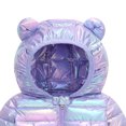 thumbnail image 6 of 12-18 Months Toddler Baby Girl Outfits Long Sleeve Print Sweatshirt and Pants Two Piece Set Fall Winter School Gift Set for Girls,Light Purple Outfit, 6 of 7