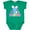 Kelly Green, variant on Inktastic My 1st Easter One with Bunny Ears and Tail Boys or Girls Baby Bodysuit