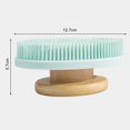 thumbnail image 2 of Washranp 2Pcs Soft Silicone Body Scrubber Shower Brush,Bamboo Handheld Cleansing Massage Skin Brush Gentle Exfoliating and Lather Well, 2 of 5