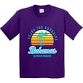 thumbnail image 3 of Inktastic Enjoy the Sunshine Bahamas Summer Paradise Youth T-Shirt, 3 of 5