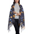 thumbnail image 2 of Sigee Galaxy for Scarf for Women Winter Warm Scarfs with Fringe, 2 of 8