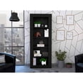 thumbnail image 4 of Mod Border Black Bookcase, 4 of 8