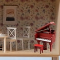 thumbnail image 4 of OULII Miniature Piano Model 8.9X8.8X6.8In Decorative Mini Instrument For Hobbyists 1Pcs, 4 of 8