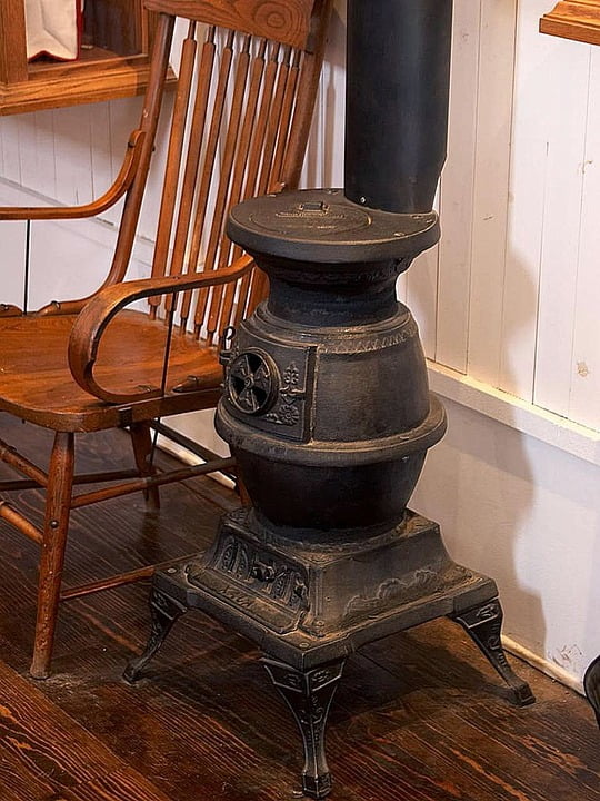 Stove Pot Belly20 Inch By 30 Inch Laminated Poster With Bright Colors