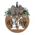 thumbnail image 1 of Xihbxyly Placa para Corona de Puerta Principal, Decoración para Todo El Año, Estilo de Temporada, Señal de Bendición Familiar, Lista para Regalar, Tamaño 30 X 30 Cm, 1 of 1