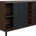 thumbnail image 5 of Duane Sideboard made from Engineered Wood in Dark Brown and Black, 5 of 13