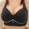 thumbnail image 3 of VISALY Bras for Women, High Support Adjustable Strap Full Coverage Up Bras Comfortable No Underwire S, Wireless Bra, Bras for Women No Underwire, Bras, Shapely Bra 36-44, 3 of 8