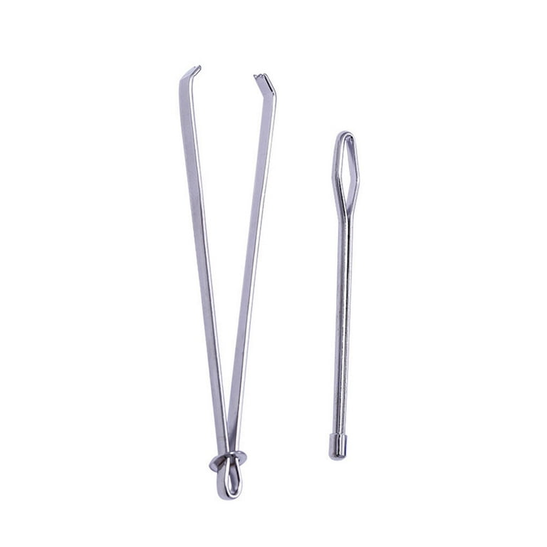 Gazechimp 9 Pieces Drawstrings Threader Sewing Loop Turner Hook Elastic Glides Guides, Size: Package 30cmx6.3cmx0.5cm