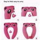 thumbnail image 1 of Advancent Asiento de inodoro portátil mejorado con almohadilla antisalpicaduras para niños pequeños Asiento de inodoro de viaje plegable con almohadilla Suministros de limpieza para el hogar No. 4 Advancent HA024170-04, 1 of 6