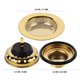 thumbnail image 2 of Houderco 1Jgo Colador Y Dorado Para Desagüe De Cocina Que Obstrucciones Y Es Fácil De Usar, 2 of 6