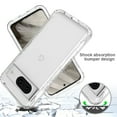 thumbnail image 6 of Feishell Gradient Clear Case for Google Pixel 8 (6.2 inch),Dual Layer Hybrid 2-In-1 PC + TPU Transparent Anti-Scratch Shockproof Lightweight Slim Phone Case,Clear, 6 of 6