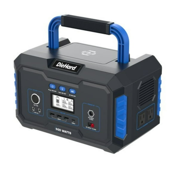 DieHard 500-Watt Lithium-ion Portable Power Station/Solar Generator