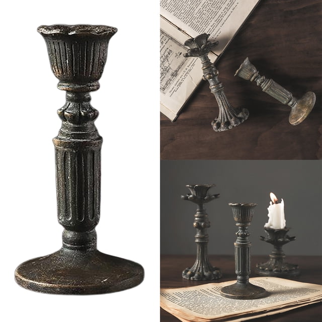 candeliere vintage Europeo Candelero Gótico Soporte Decoración de - B Estilo B Macarena Candelabro de candelitas rústico