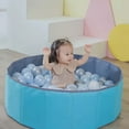 thumbnail image 4 of Ball Pit Balls for Toddlers 100 pcs, BPA Free Pool Ball for Kids Children, 2.15" Crush Proof Ocean Balls Fun Toys Gift for Ball Pit, Kids Play Tent, Bounce House, Multicolour, 4 of 8