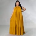 thumbnail image 2 of AURA Women Plus Size Spaghetti Strap Maxi Dress Casual Loose Summer Beach Dress, 2 of 5