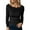 Black, variant on Women's Blouses and Shirts for Women UK Fashion Strapless Lace One Neck Long Sleeve Hollow Lace T Shirts Tops for Elegant Occasions Black XL