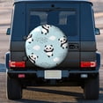 thumbnail image 3 of Kdxio Cute Panda Bear for Tire Cover Wheel Protectors Tyre Covers Weatherproof Wheel Covers Universal Fit for Trailer Rv SUV Truck Camper Travel Trailers 14 inch, 3 of 8
