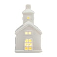 thumbnail image 1 of Decoración de mesa navideña en miniatura con casa y luz, ideal para decorar Estilo A, 1 of 9