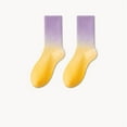 DQRPSEETB Fashionable Tie Dye Gradient Comfortable Casual Socks That
