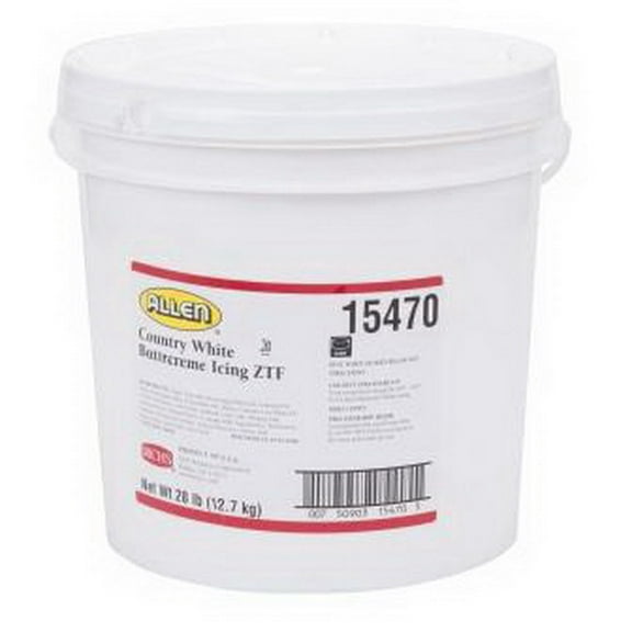 Rich's Allen Country White Buttercream Icing ZTF, 28 Pound (Pack of 1)