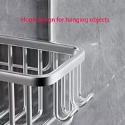 Hanging Shower Caddy Organizer - No Drilling Shower Organizer with Hooks, Rustproof & Waterproof Aluminum Alloy Bathroom Shelves
