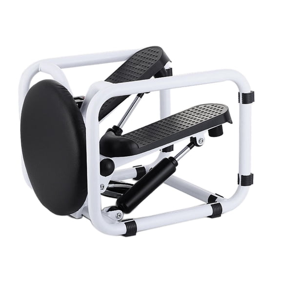 Máquina escaladora silenciosa con pantalla, escaladores portátiles antideslizantes para escaleras. Negro