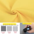 thumbnail image 5 of Super Soft and Durable​​ Microfiber Fitted Sheet, Machine Washable Fitted Bed Sheet with 15 inches Deep Pocket, Full, 54 x 75 inches, Yellow, 5 of 7