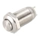 thumbnail image 1 of Interruptor de botón pulsador de metal de enclavamiento Unique Bargains, diámetro de montaje de 10 mm, 1NO, 250V, 5A, 1 of 5