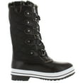 thumbnail image 2 of Refresh Wind-02 Women's Lace Up Waterproof Quilted Mid Calf Weather Snow Boots, 2 of 4