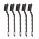 thumbnail image 1 of 5pcs 7-inch 3 Row Plastic Handle PCB Circuit Board Anti Static Brush (Black), 1 of 2