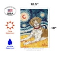 thumbnail image 2 of Toland Home Garden Van Growl- German Shorthaired Pointer German Shorthaired Pointer Dog Flag Double Sided 12x18 Inch, 2 of 5
