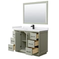 thumbnail image 7 of Wyndham Collection WCF414148SLGC2UNSM46 Strada 48" Free Standing Single Basin Vanity Set -, 7 of 7