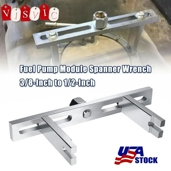 Fuel Pump Removal Tool, Fuel Pump Lock Ring Adjust Tool ,3/8" to 1/2",For BMW VW