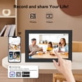 thumbnail image 3 of Jazeyeah 10.1 inch Wifi Digital Picture Frame 32GB Storage 1280*800 IPS TouchScreen Supports Micro SD Card, Share Photos&Videos via Free APP,Gifts, 3 of 6