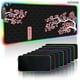 thumbnail image 2 of Sakura-alfombrilla grande para ratón, color rosa, RGB, retroiluminada, alfombrilla de ratón para gamers, accesorios para juegos, almohadillas para teclado, alfombrilla de escritorio de velocidad XXL 9, 2 of 5