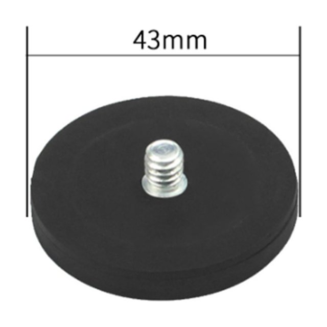 Magnetic Suction Bracket Base 1/4 Inch Screw Thread Hole Action Camera Holder Camera Photography Accessories