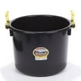 thumbnail image 1 of Little Giant 40 Quart Durable Plastic Utility Muck Tub with Handles, Black, 1 of 10