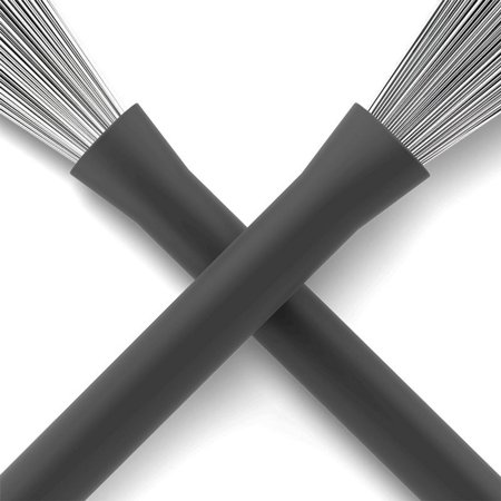 PROMARK ワイヤーブラシ Telescopic Wire Jazz TB3〔1ペア2本〕〔プロマーク スネア ジャズドラム ドラムスティック〕＊