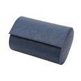 thumbnail image 4 of Caja de almacenamiento para relojes, contenedor para relojes de pulsera, estuche de exposición, soporte para relojes para niñas y mujeres, tocador de Azul, 4 of 8
