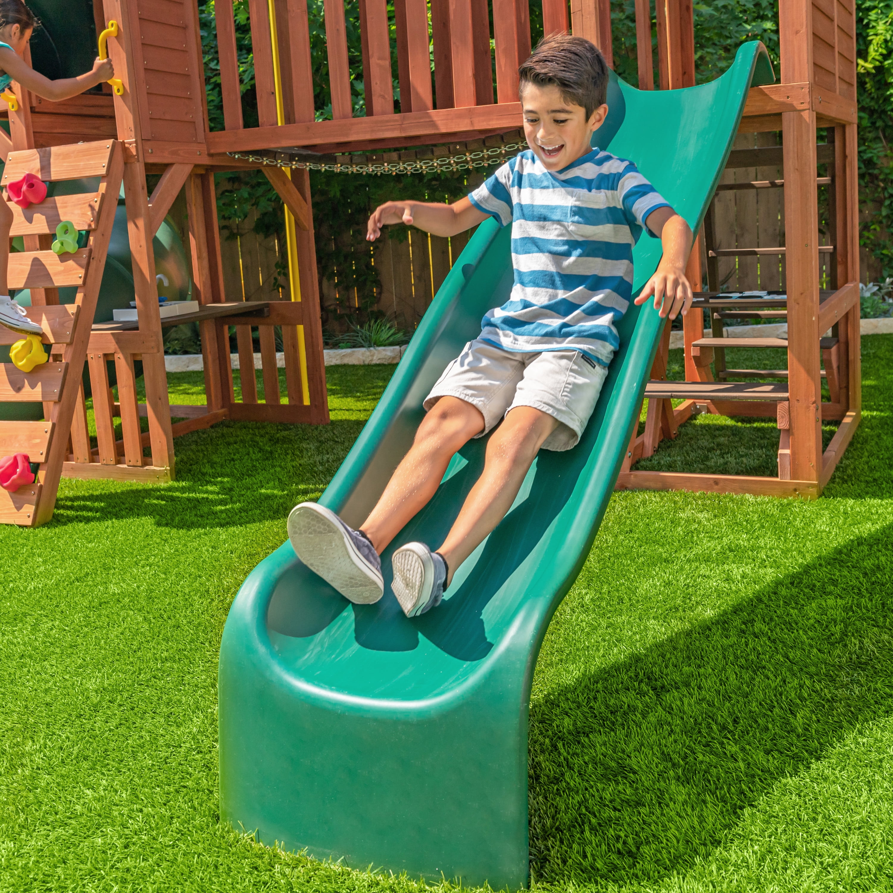 KidKraft Boulder Bluff Swing Set Playset