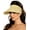 Beige, variant on Beach Sun Visor Hats for Women, Wide Brim UPF50+ Sun Protection Straw Hat Packable Foldable for Summer