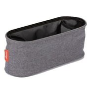 Diono Buggy Buddy Universal Stroller Organizer with Cup Holders, Secure Attachment, Zippered Pockets, Safe & Secure, Gray