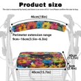thumbnail image 6 of HELLHERO Rollator Walker Seat Back Covers Anti-Slip Cover Waterproof Machine Washable Backrest Covers & Black Cat Flower Breathable for Seniors, 6 of 7