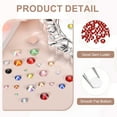 thumbnail image 3 of Uxcell 2000 Pcs Flatback Crystal Rhinestones, Resin Crystal Gems with Tweezer Dotting Pen Non Hotfix for Bedazzling Tumblers Mugs Bottles Nail DIY Crafts(SS20 5mm, Red), 3 of 6