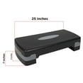 thumbnail image 4 of Aerobic Step Platform for Home Workout, Non-Slip, Shock-Absorbing Exercise Stepper, Durable & Lightweight Fitness Step for Cardio, HIIT, Strength Training & Step Aerobics, 4 of 8